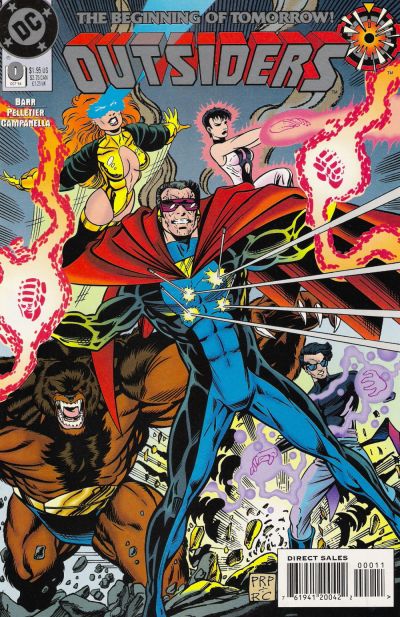 Outsiders #0 cover