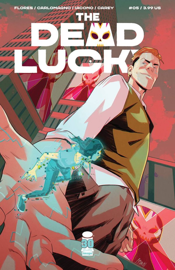 The Dead Lucky #5 cover