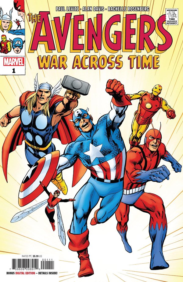 The Avengers: War Across Time #1 cover