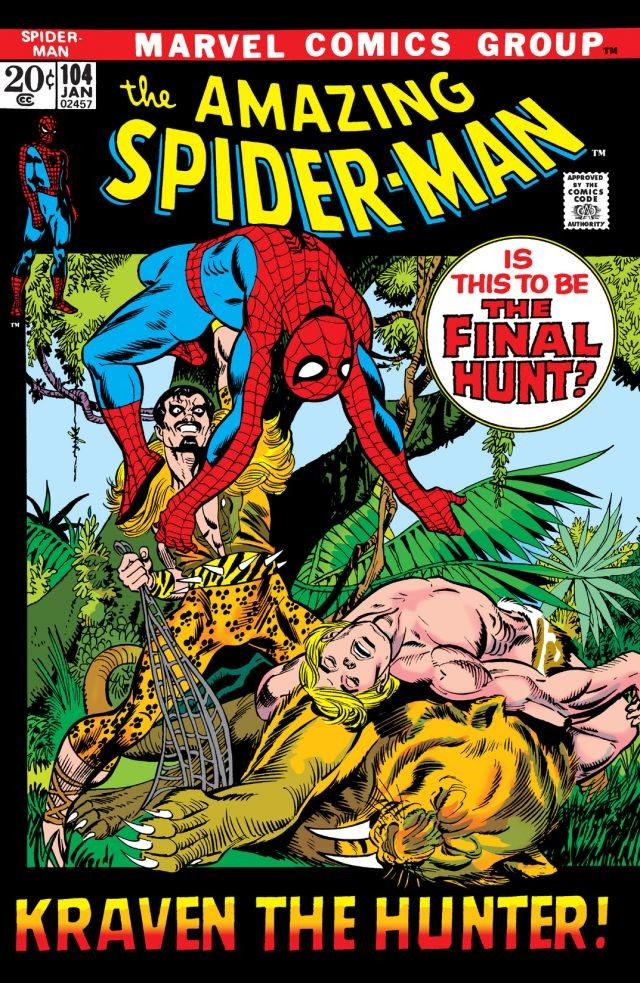 The Amazing Spider-Man #104 cover
