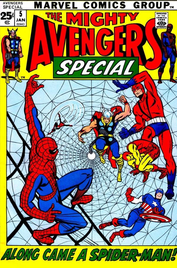The Avengers Annual #5 cover