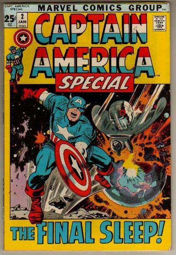 Captain America Annual #2 cover