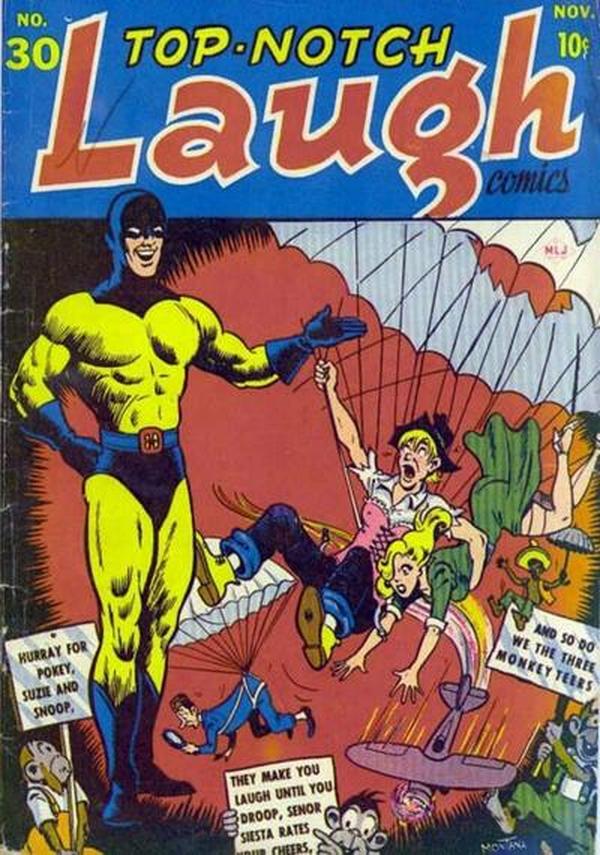 Top Notch Laugh Comics #30 cover