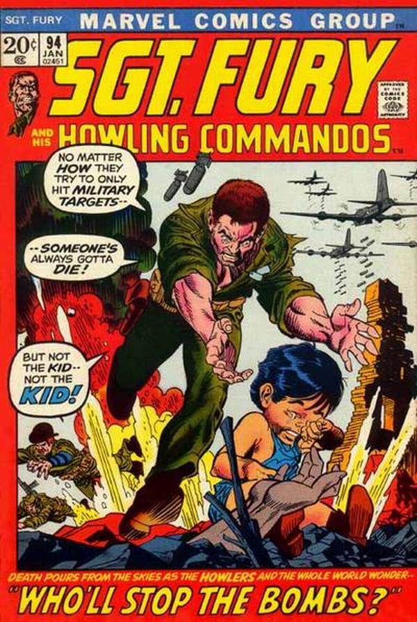 Sgt. Fury #94 cover