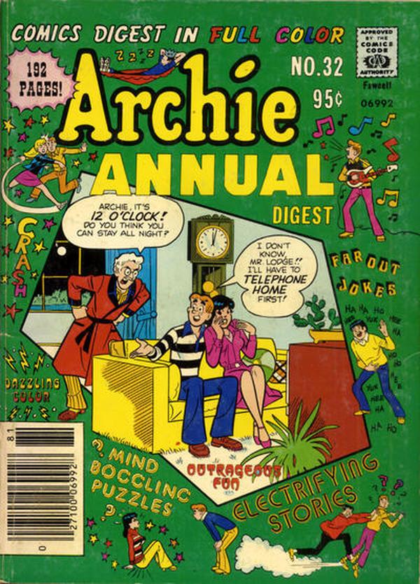 Archie Annual Digest #32 cover