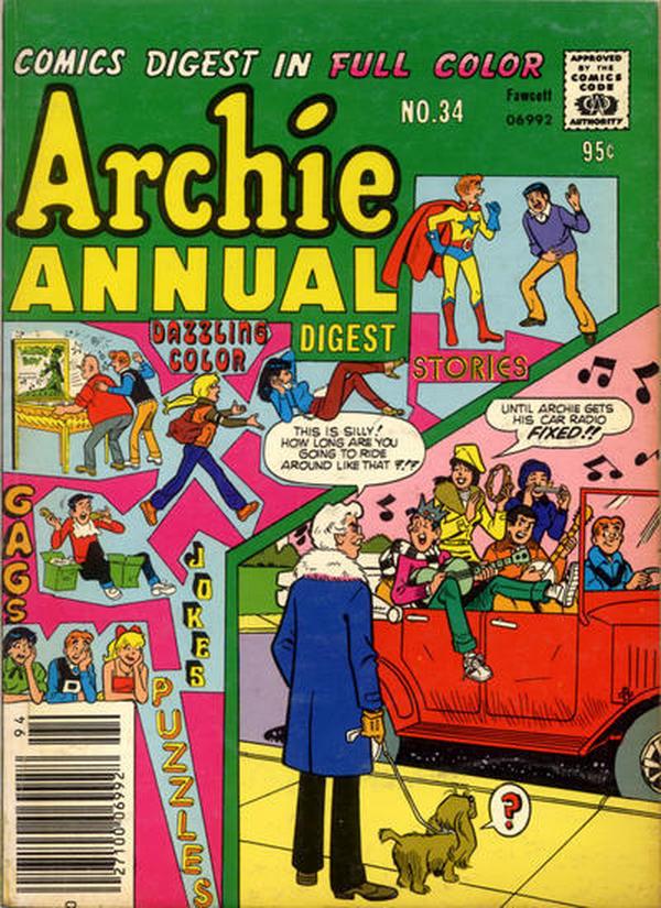 Archie Annual Digest #34 cover