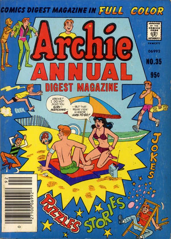 Archie Annual Digest #35 cover