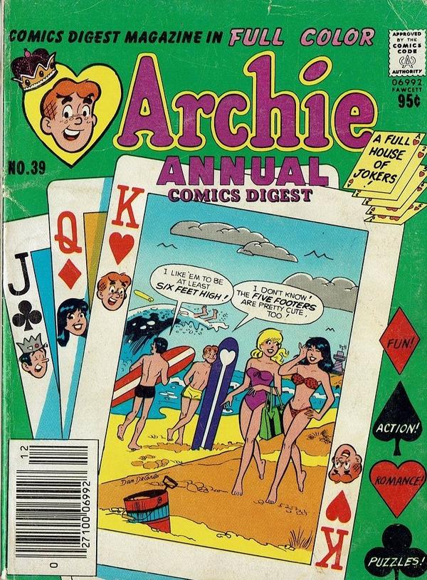 Archie Annual Digest #39 cover
