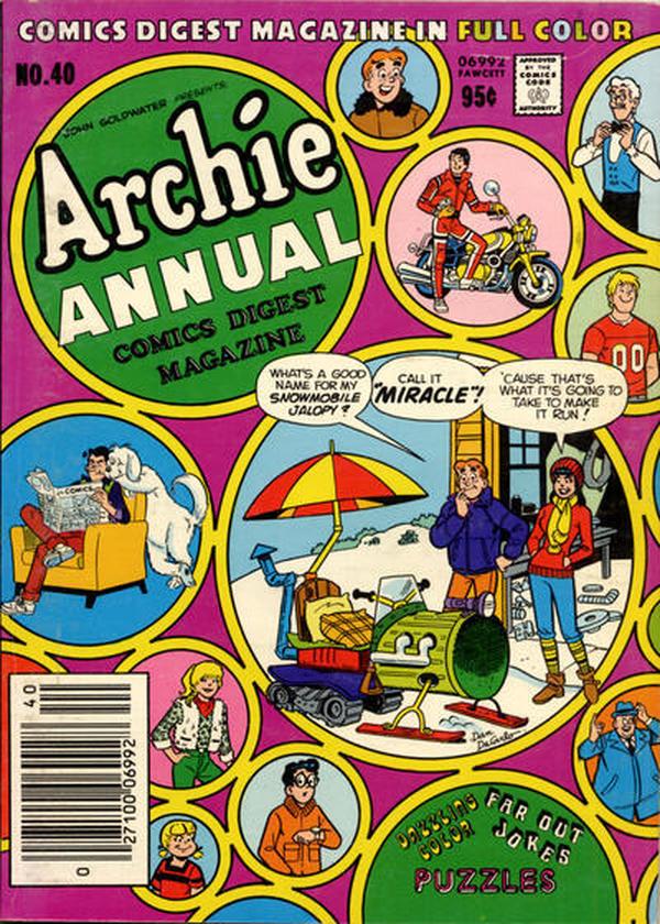 Archie Annual Digest #40 cover