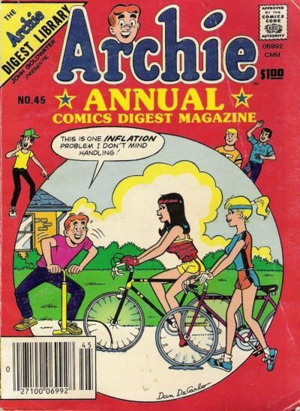 Archie Annual Digest #45 cover