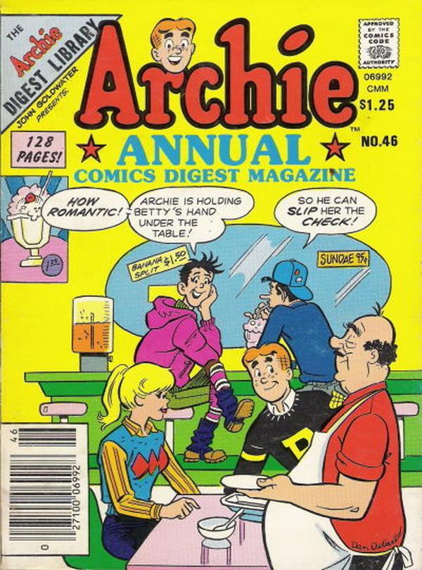 Archie Annual Digest #46 cover