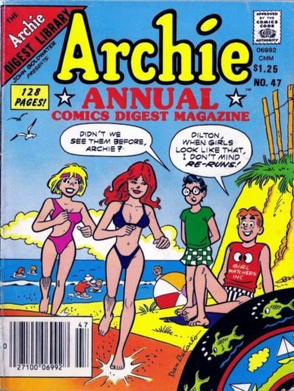 Archie Annual Digest #47 cover