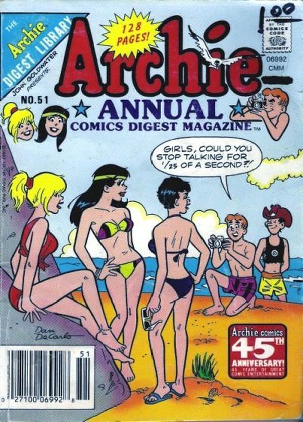 Archie Annual Digest #51 cover
