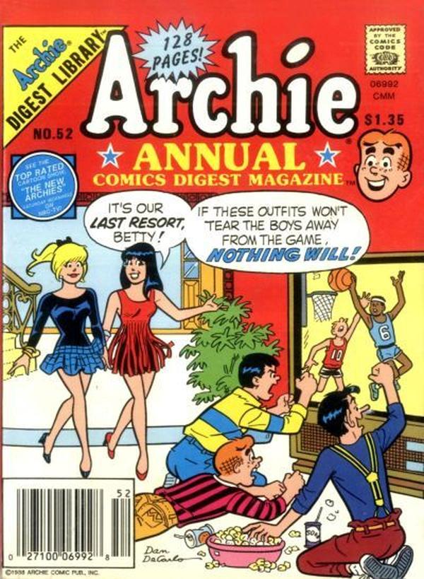 Archie Annual Digest #52 cover