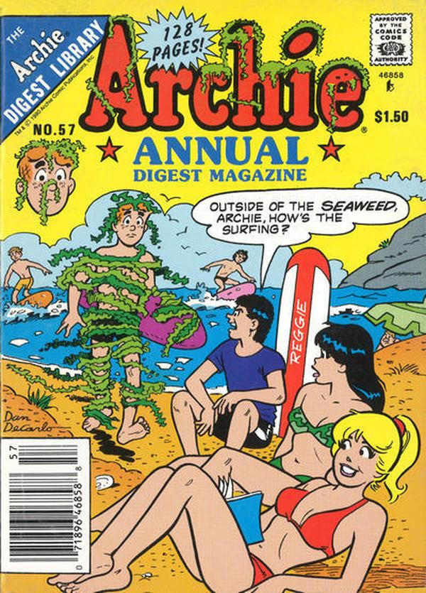 Archie Annual Digest #57 cover