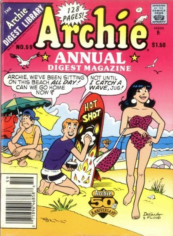 Archie Annual Digest #59 cover