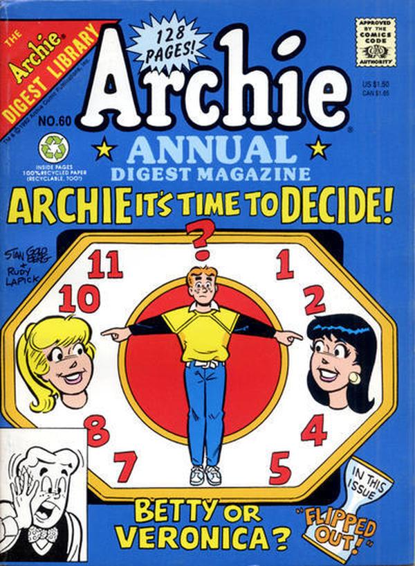 Archie Annual Digest #60 cover