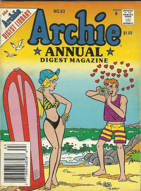 Archie Annual Digest #63 cover