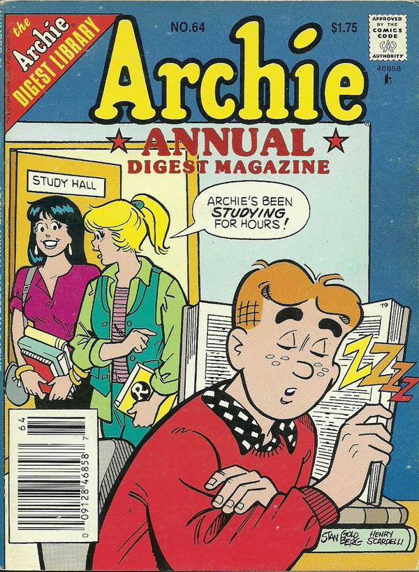 Archie Annual Digest #64 cover