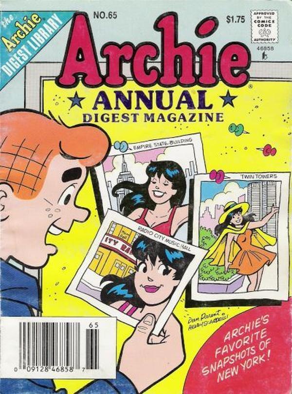 Archie Annual Digest #65 cover
