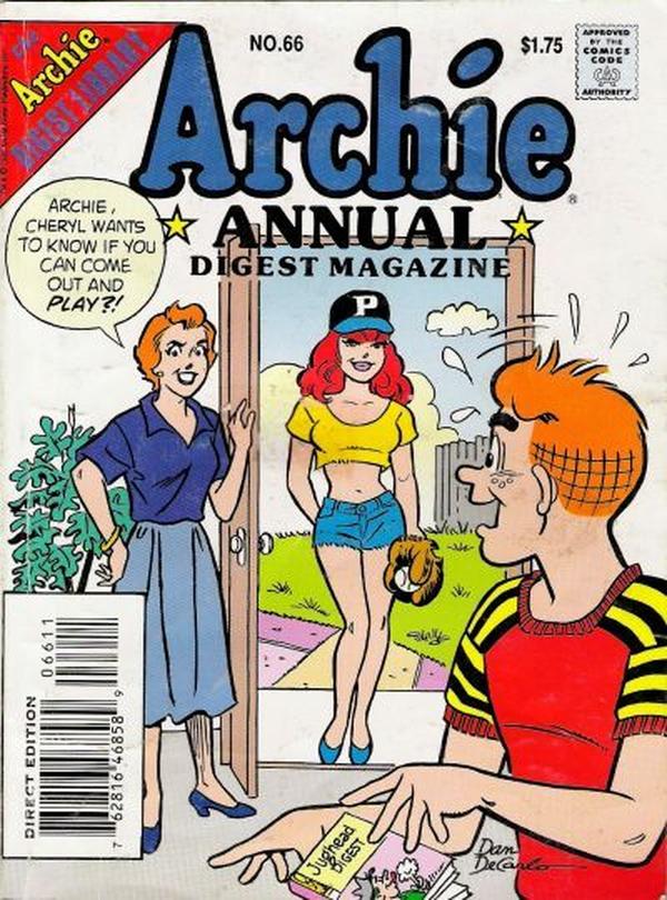 Archie Annual Digest #66 cover