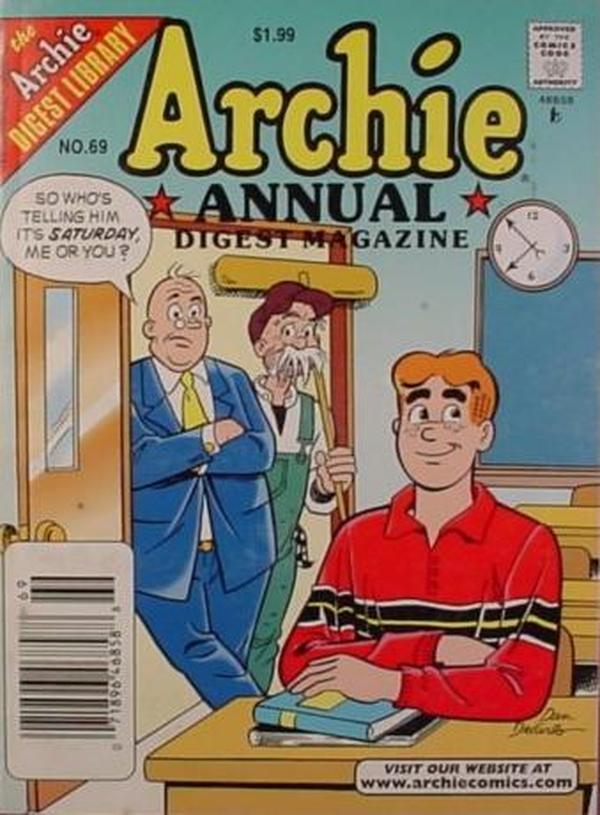 Archie Annual Digest #69 cover