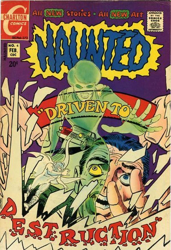 Haunted #4 cover