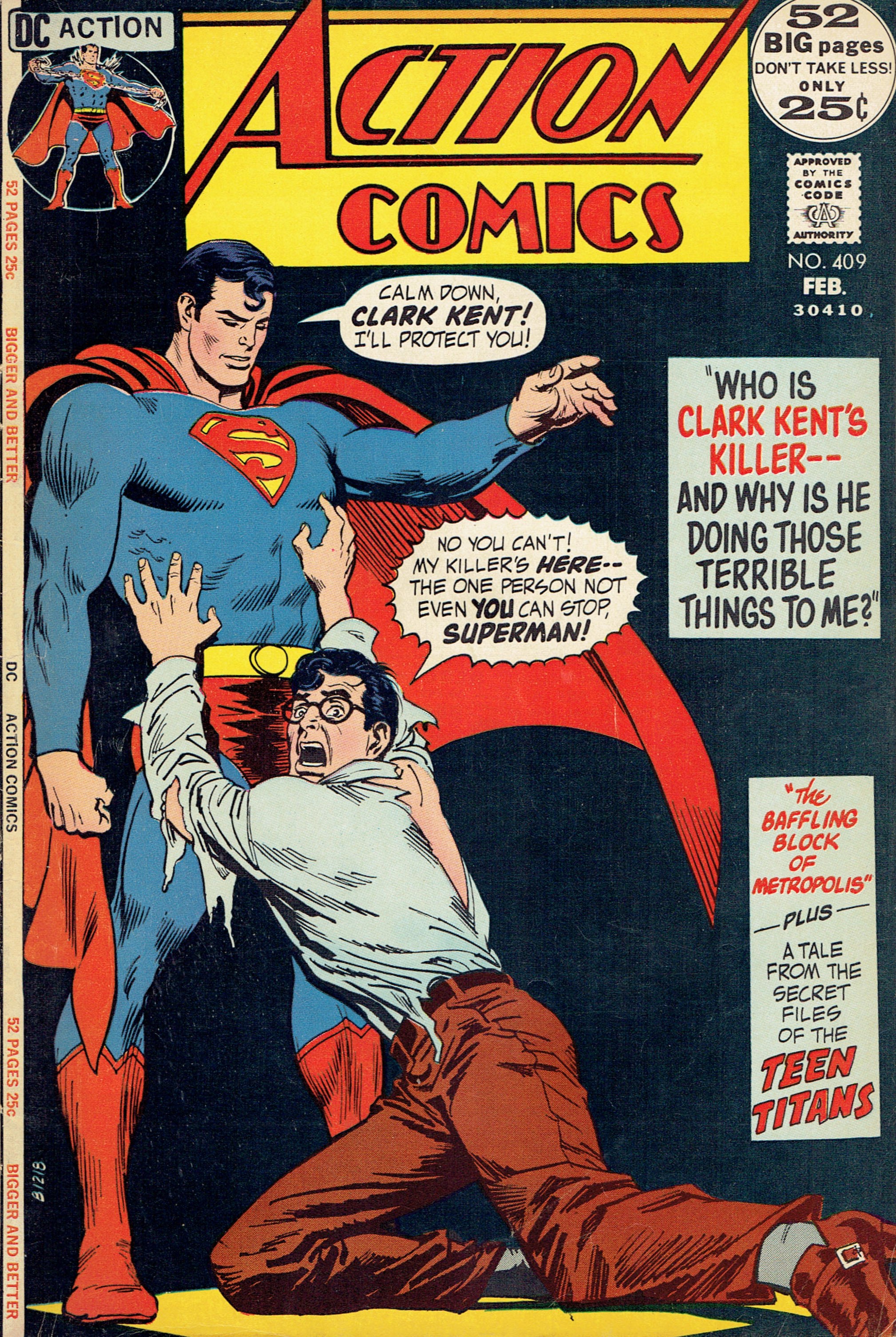 Action Comics #409 cover