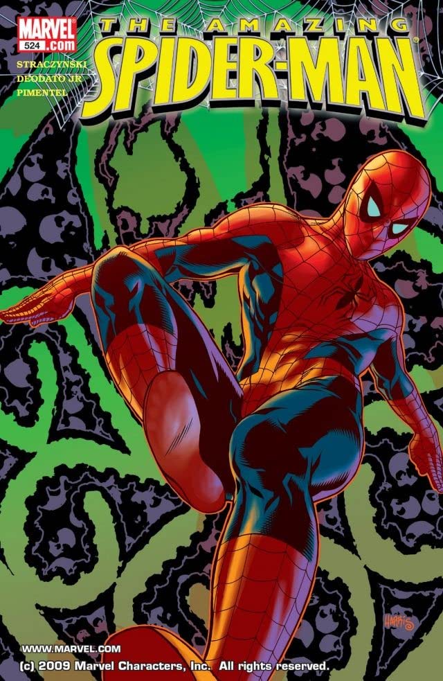 The Amazing Spider-Man #524 cover