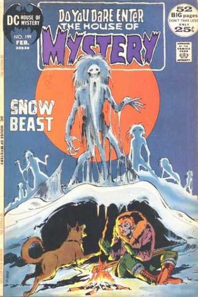 House of Mystery #199 cover