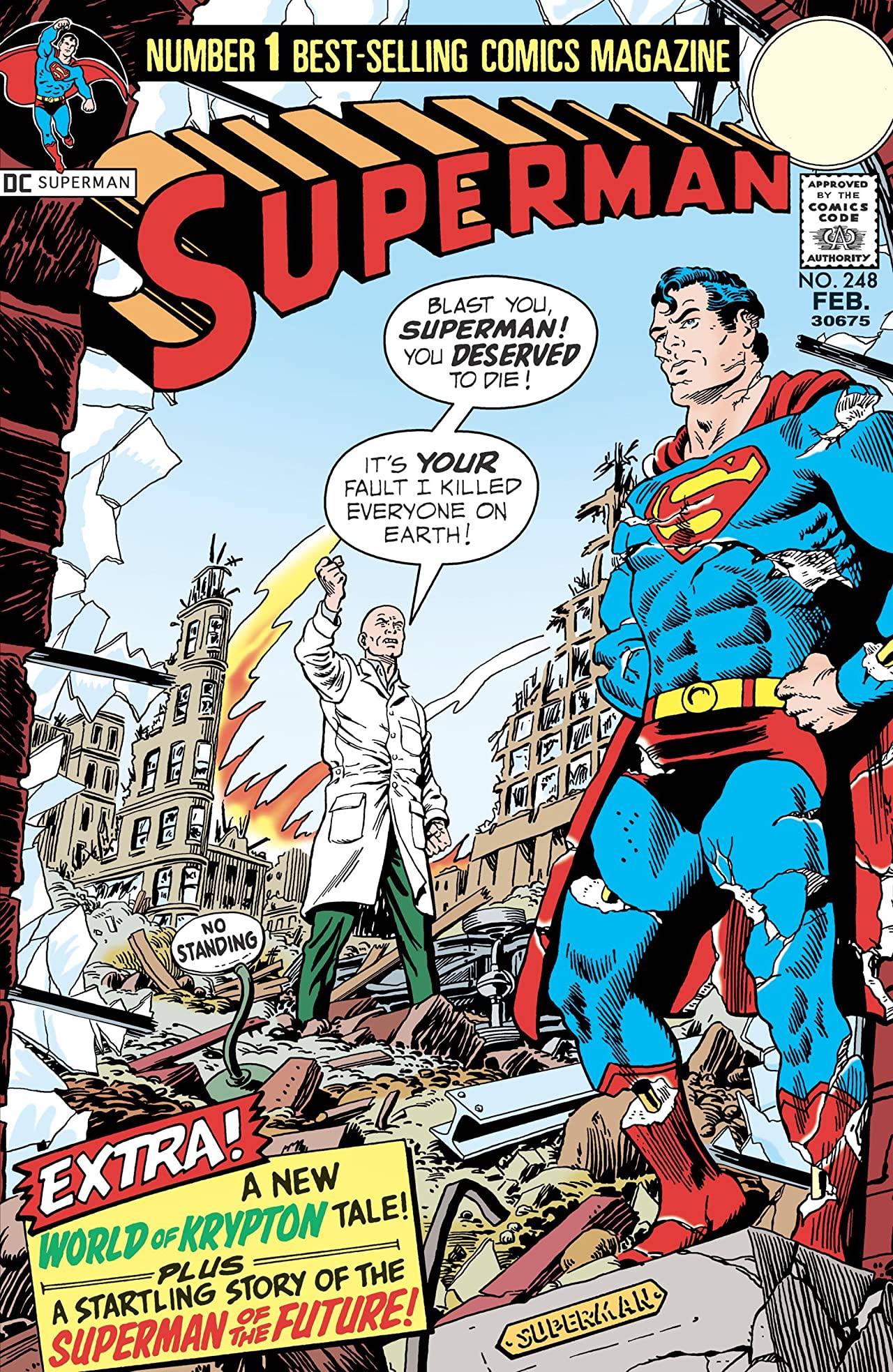 Superman #248 cover