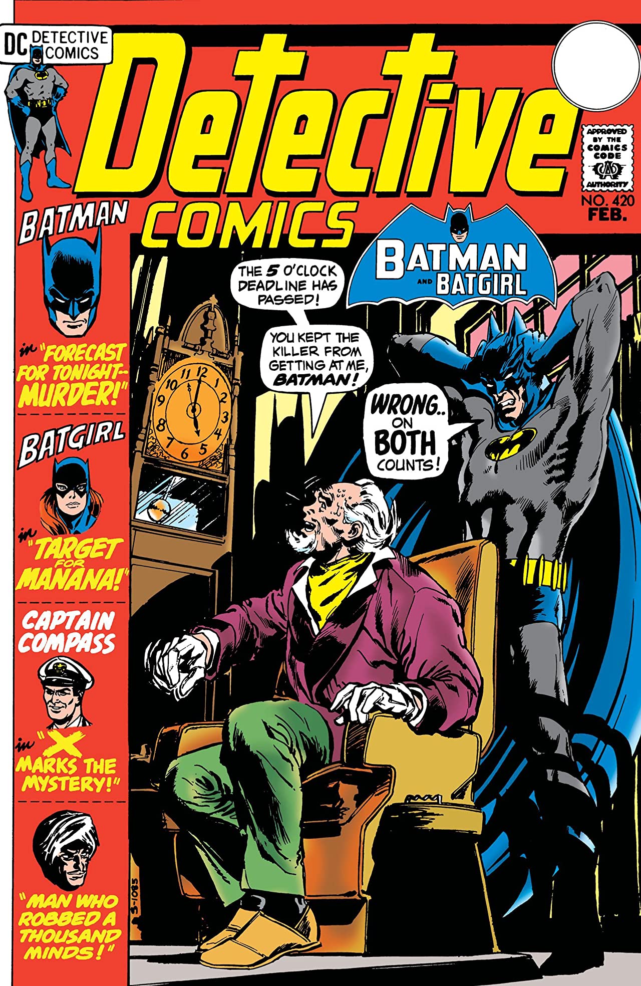 Detective Comics #420 cover