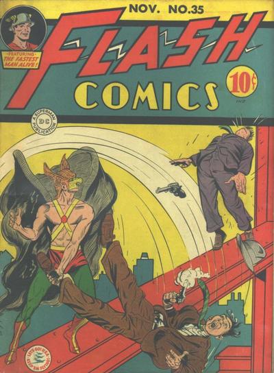 Flash Comics #35 cover