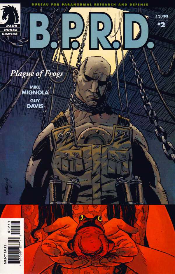 B.P.R.D., Plague of Frogs #2 cover