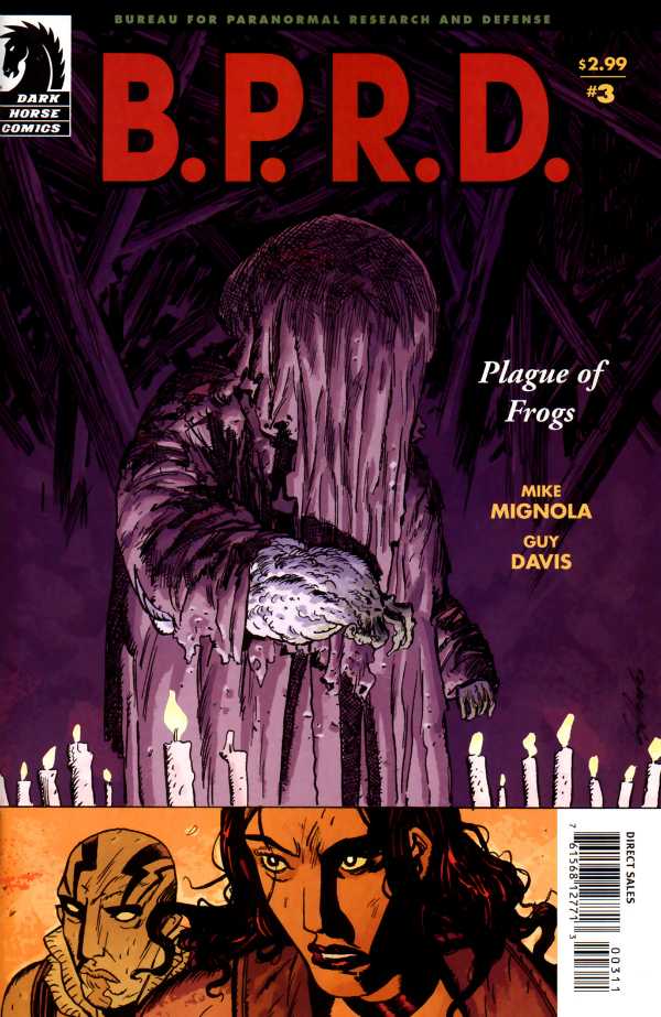 B.P.R.D., Plague of Frogs #3 cover