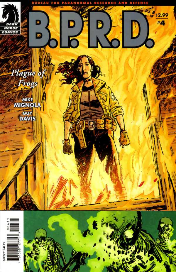 B.P.R.D., Plague of Frogs #4 cover