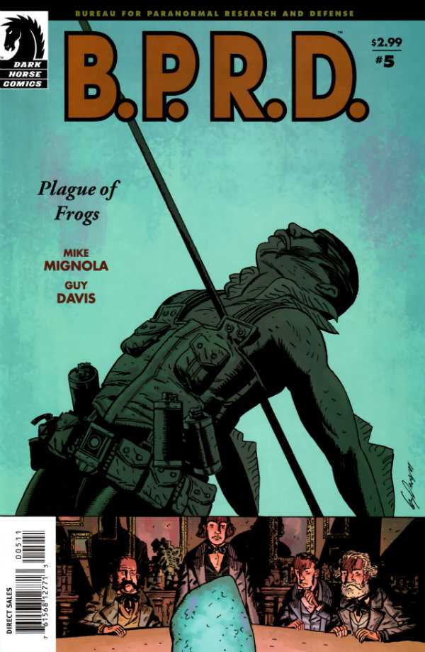 B.P.R.D., Plague of Frogs #5 cover