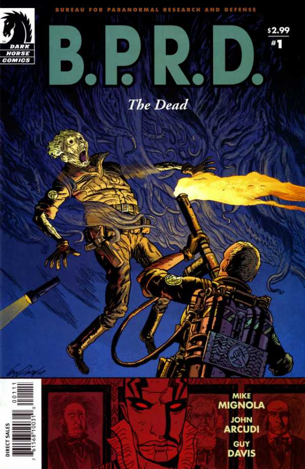 B.P.R.D., The Dead #1 (13) cover