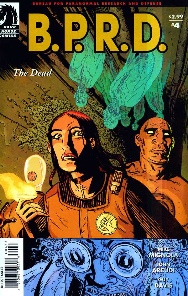 B.P.R.D., The Dead #4 (16) cover