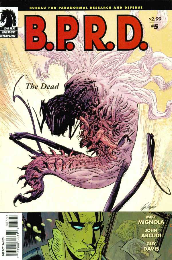 B.P.R.D., The Dead #5 (17) cover