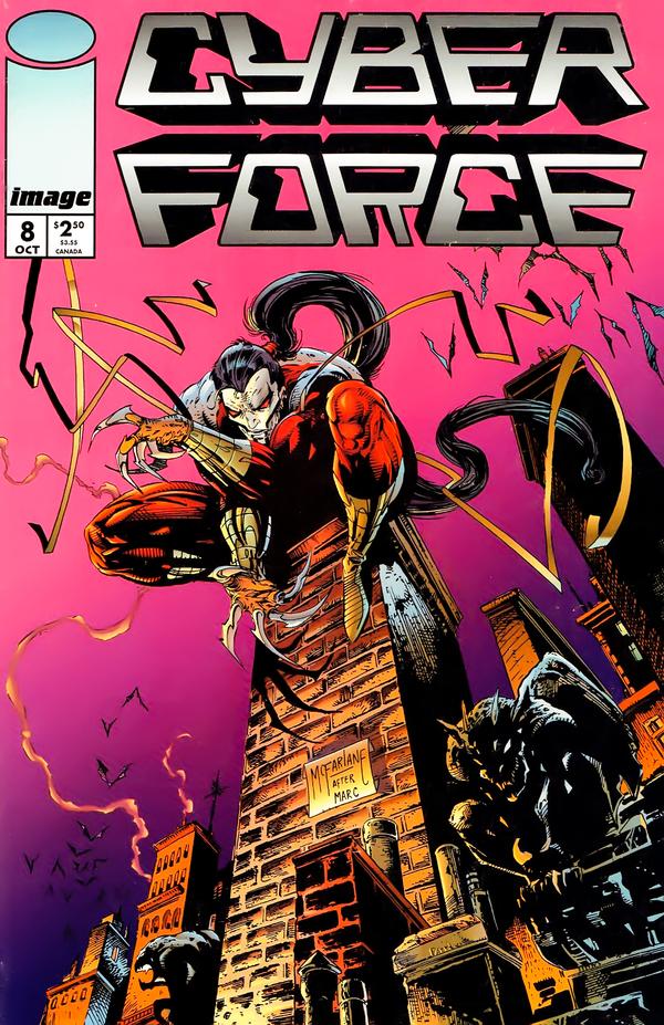 Cyberforce #8 cover