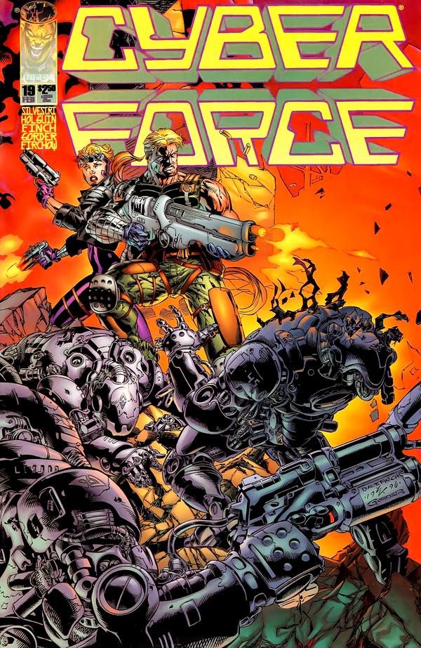 Cyberforce #19 cover