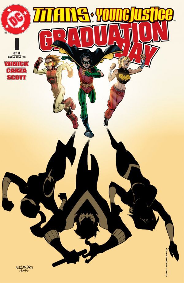 Titans / Young Justice: Graduation Day #1 cover