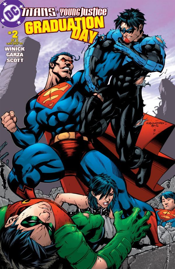 Titans / Young Justice: Graduation Day #2 cover