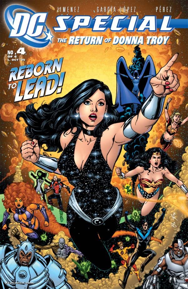 DC Special: The Return of Donna Troy #4 cover