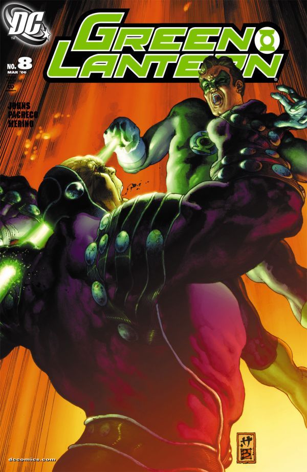 Green Lantern #8 cover