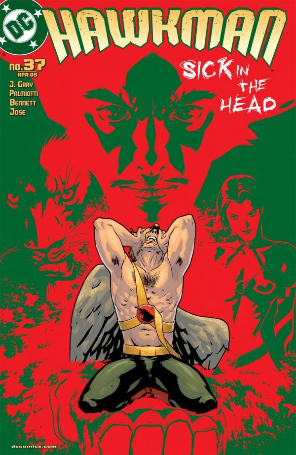 Hawkman #37 cover