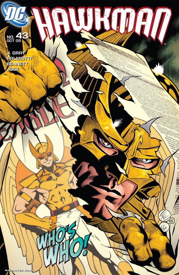 Hawkman #43 cover