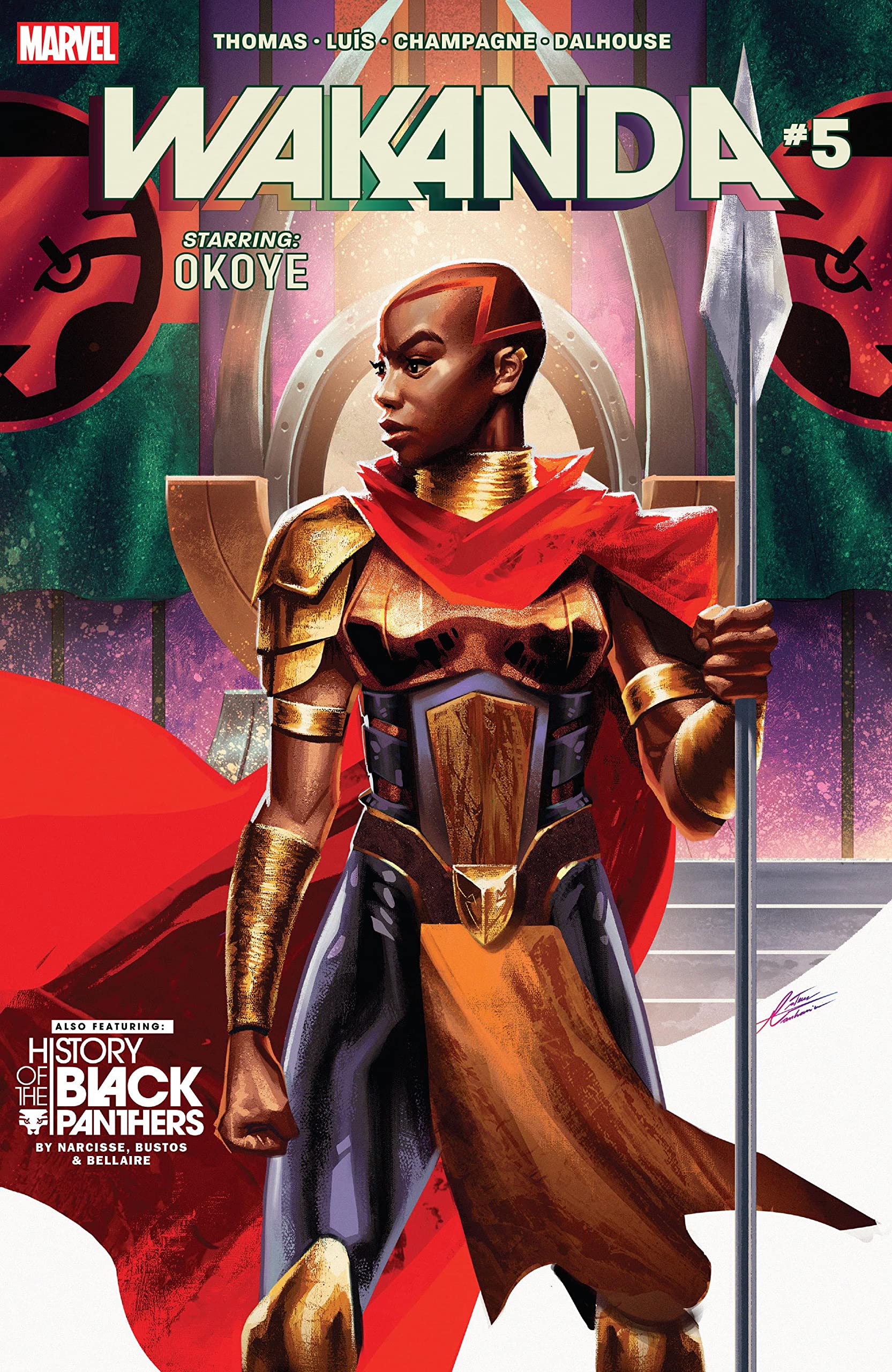 Wakanda #5 cover