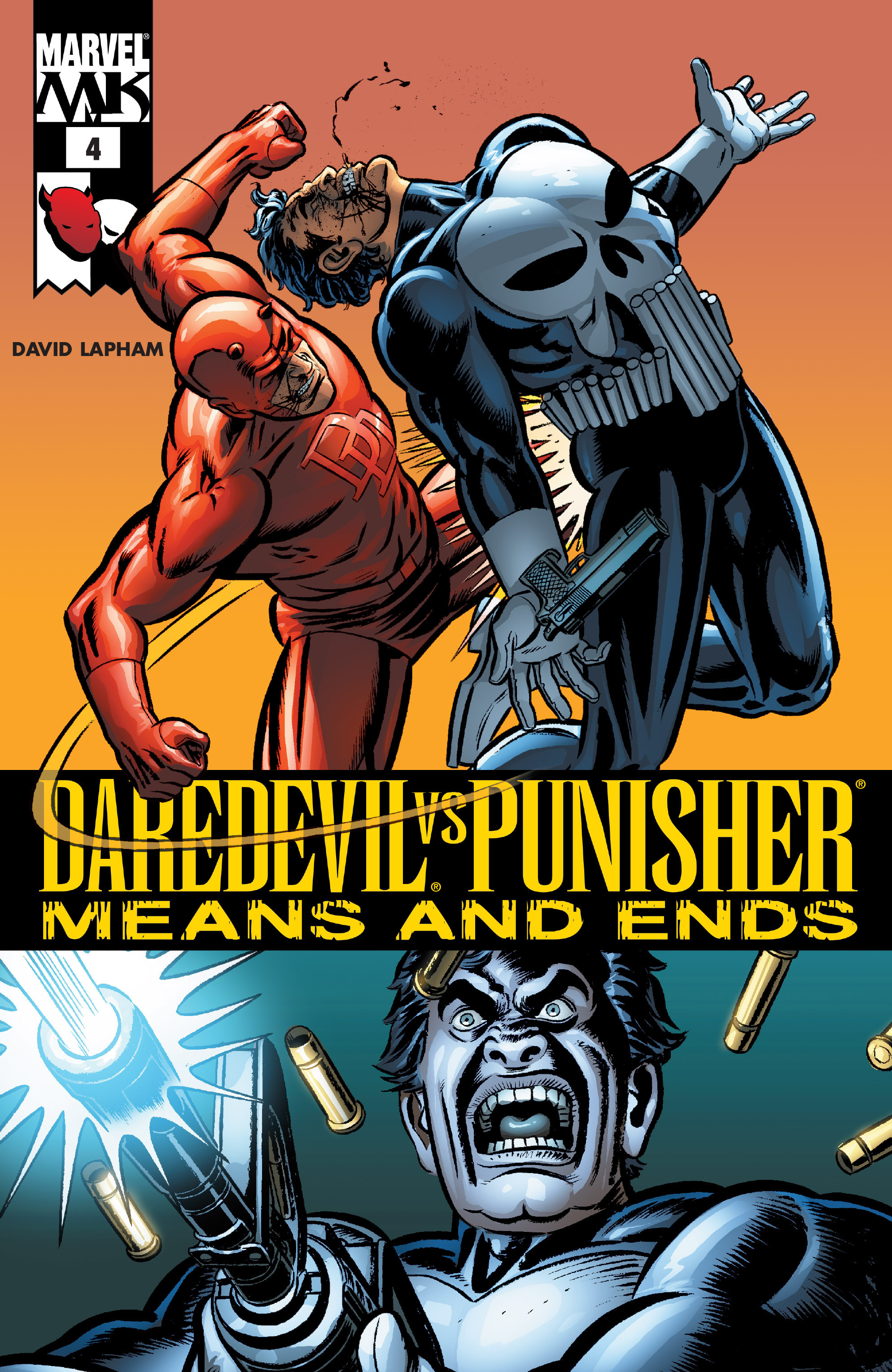 Daredevil vs. Punisher #4 cover